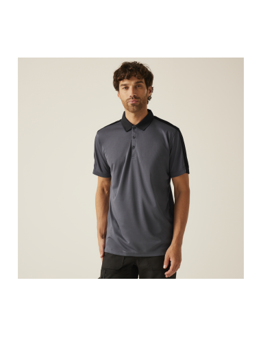 REG-TRS174-Contrast Coolweave Polo